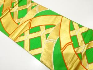 アンティーク　光悦垣模様織り出し袋帯（材料）